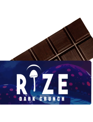 Rize | Dark Crunch Mushroom Chocolate Bar | 5g Bar