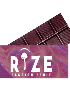 Rize | Passion Fruit Mushroom Chocolate Bar | 5g Bar