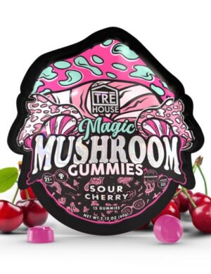 TRE House | Sour Cherry Magic Mushroom Gummies | 15ct