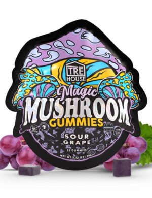 TRE House | Sour Grape Magic Mushroom Gummies | 15ct